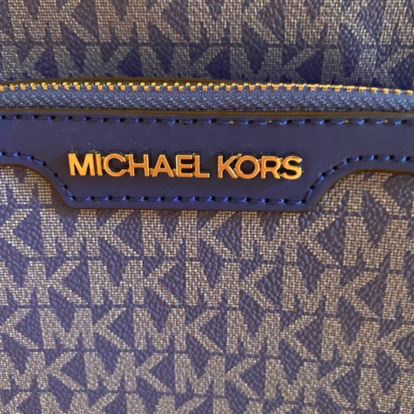 NWT! Michael Kors Backpack 16x13x6 royal blue - Picture 6 of 8